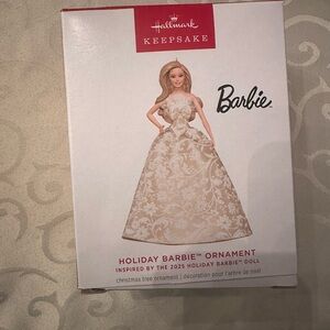 Hallmark Holiday Barbie Ornament